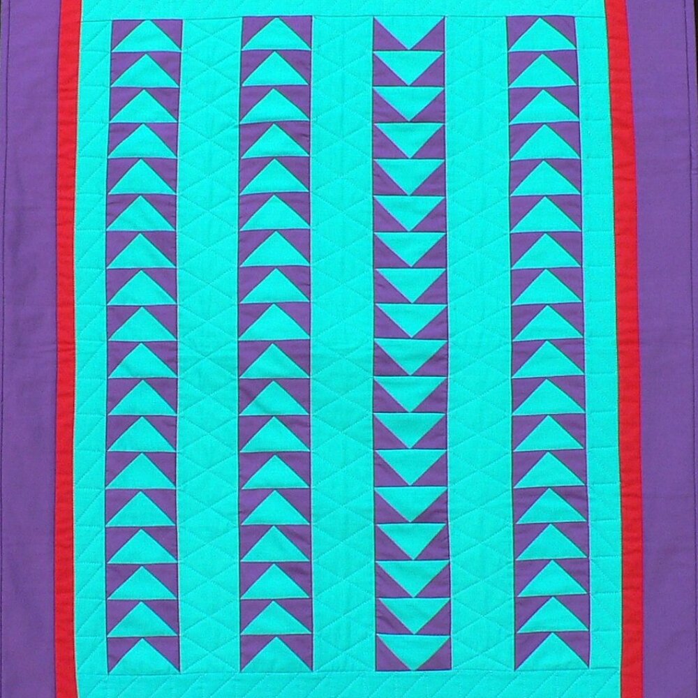 Hand made art/wall quilt